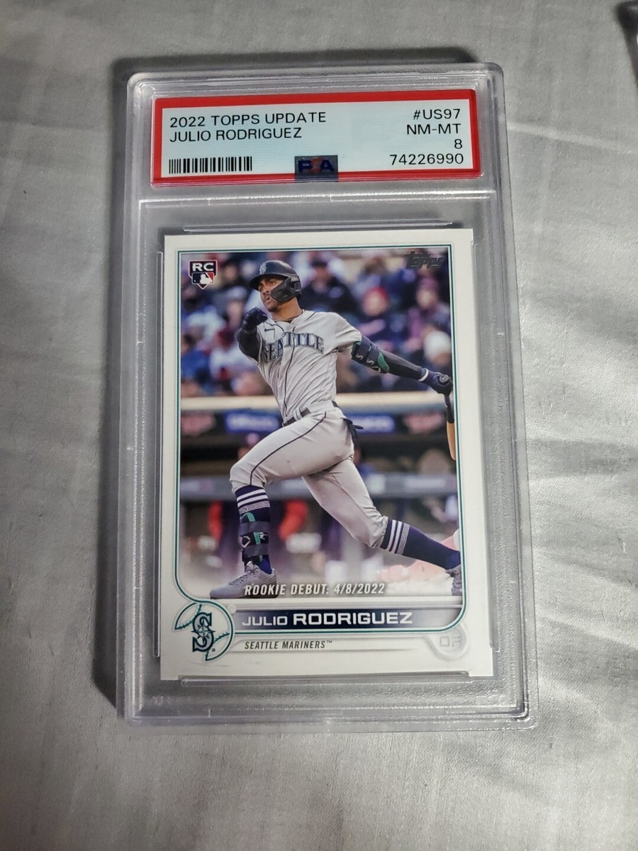 メリオダス: Fulfilling His Promise SP EN 2023 Topps Heritage - Anthony Volpe Rookie SP Variation #282 PSA 8