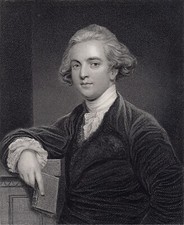 SIR WILLIAM JONES 1835 engraving Joshua REYNOLDS pinx Posselwhite sc