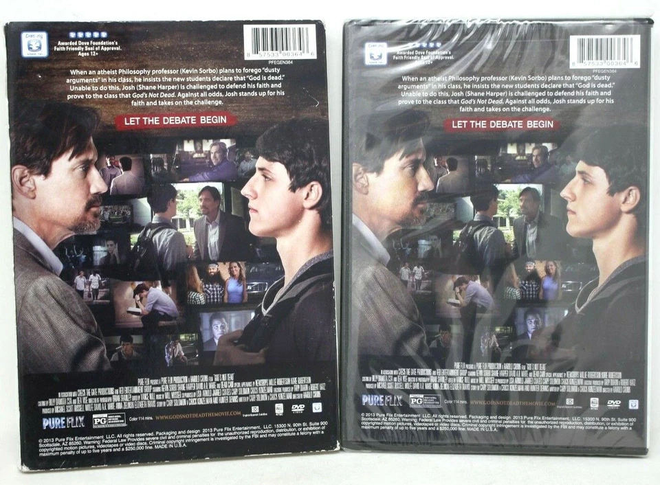 God's Not Dead DVD With Slipcover New Sealed - Free Shipping - US Seller  - Image 3 of 4