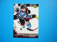2005/06 UPPER DECK ROOKIE CLASS NHL HOCKEY CARD #4 MAREK SVATOS ROOKIE NM SHARP+