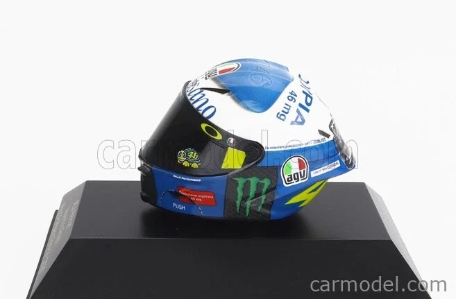 MINICHAMPS 1/8 AGV HELMET VALENTINO ROSSI MISANO MOTOGP 2020 RACE 2 399200086 - Image 4 of 4