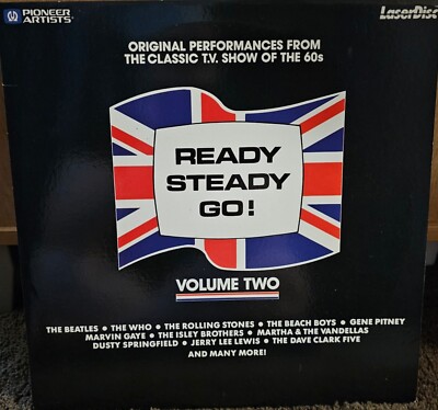 Ready Steady Go! Volume Two LaserDisc Featuring Performances From The Classic 60