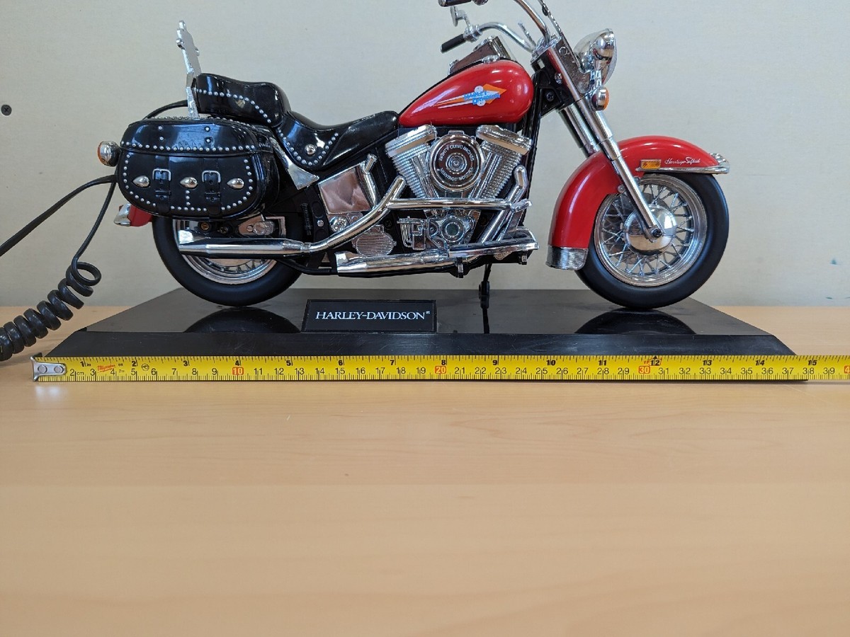 激レア HARLEY DAVIDSON ハーレーダビッドソン 電話機 Vintage Harley Davidson Motorcycle Telephone, Push Button | eBay