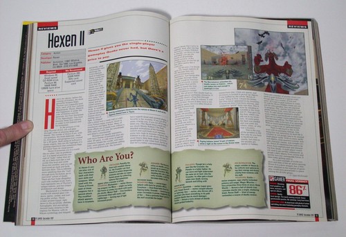 PC Gamer December 1997 Holiday Extravaganza w/ 2 CDs of Demos Resident Evil MORE - Picture 10 of 24
