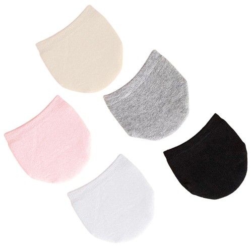 10 Pairs Pure Cotton Sweat-absorbing Boat Socks for Women Toe Man - Picture 2 of 11