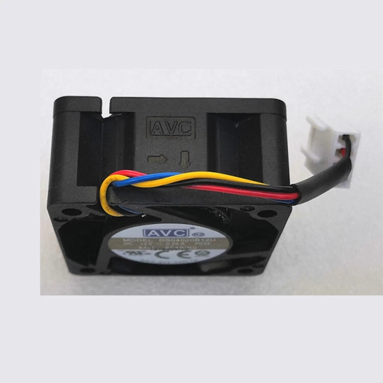 1PCS NEW AVC DS04020B12U DC 12V 0.25A 40*40*20MM 4CM 4Pin Cooling Fan - Image 3 of 3