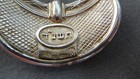 Yossi Dudek Swed Masters L’Chaim Israel Heavy Sterling Silver Liquor Label — photo 4