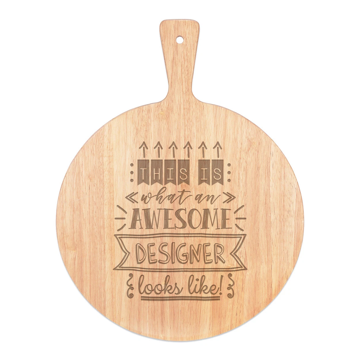 This Is What An Awesome Design Look Like Pizza Board Paddle Wood Funny