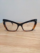 Leopard Print Cat-Eye Glasses Frames
