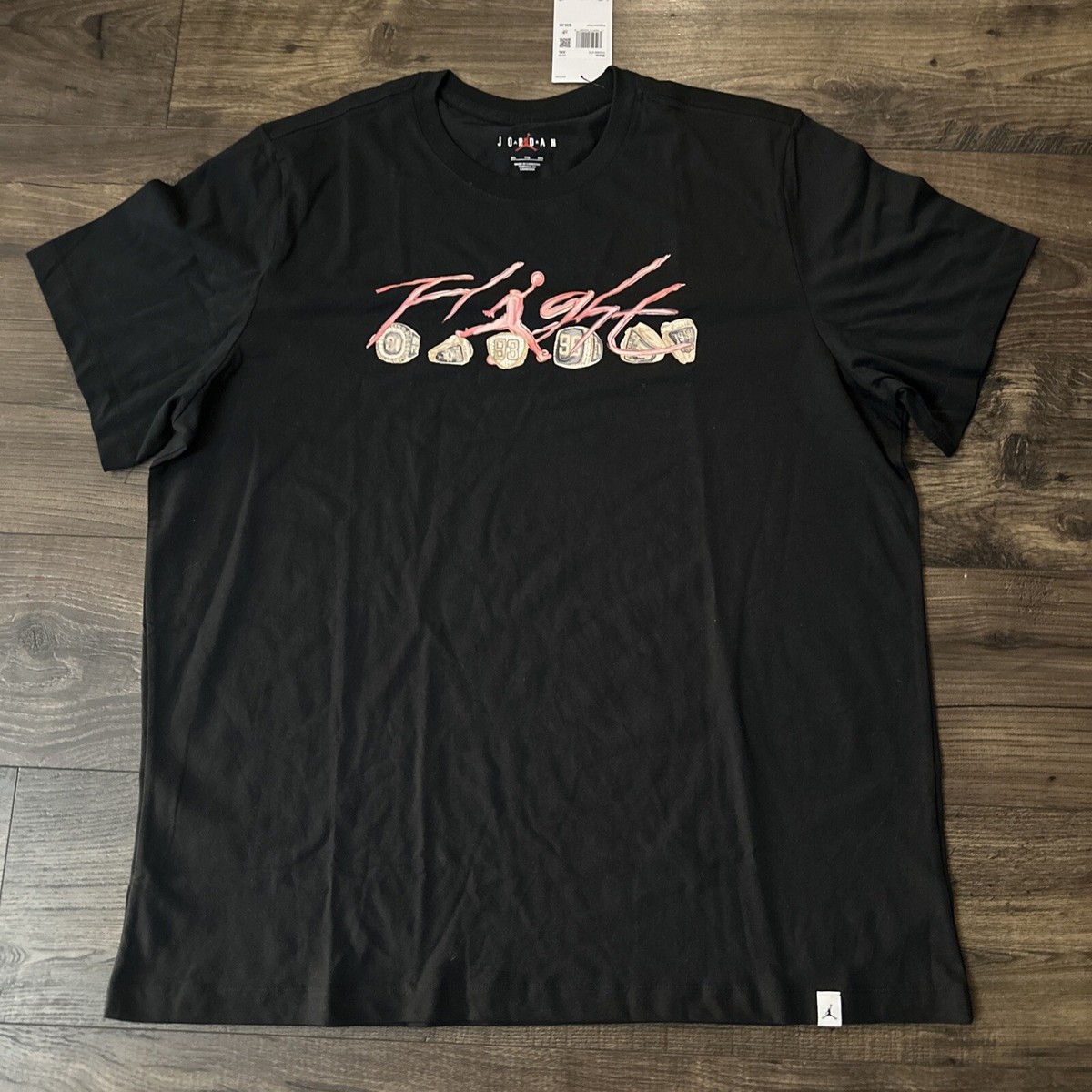 ★★送料無料★★NIKE★MEN'S JORDAN FLIGHT 6 RINGS GRAPHIC T Jordan Flight MVP '85 6 Rings Crew | Foot Locker