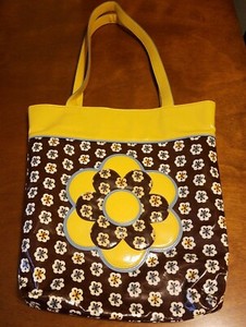 vera bradley plastic tote
