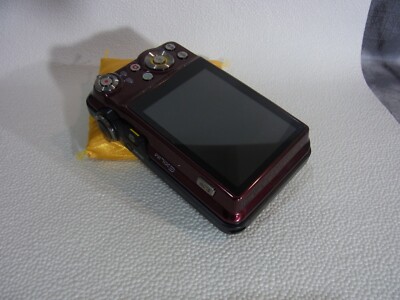 Casio EXILIM EX-FC150 RED,10MP,5x,f/3.6,2.7in Excellent,from Japan