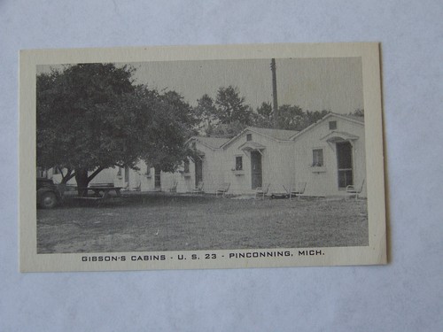 Pinconning Michigan MI Gibbon's Cabins U. S. 23