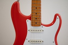 2023 Squier Classic Vibe 50s Stratocaster Fiesta Red Maple
