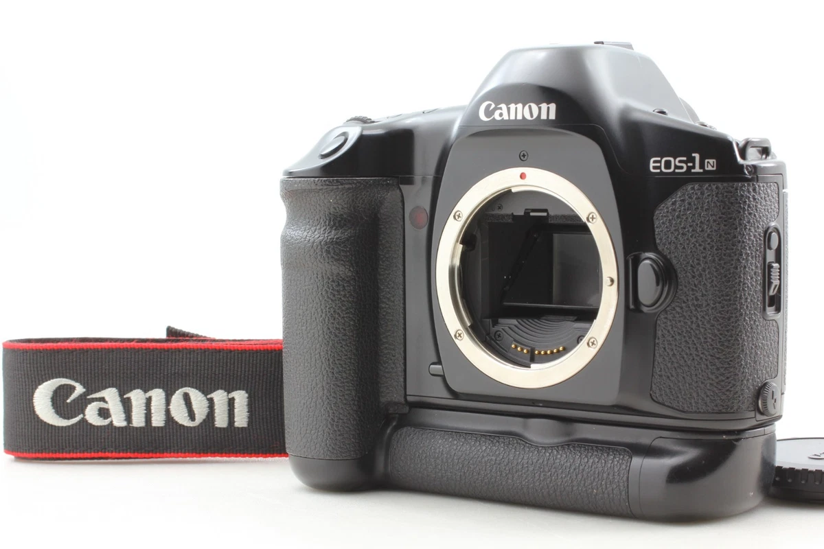 良品】Canon EOS-1N DP 35mm Film SLR Camera Body & BP-E1 with strap