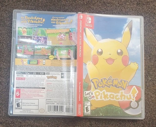 Pokemon: Let's Go, Pikachu! 2018 Nintendo Switch - very good