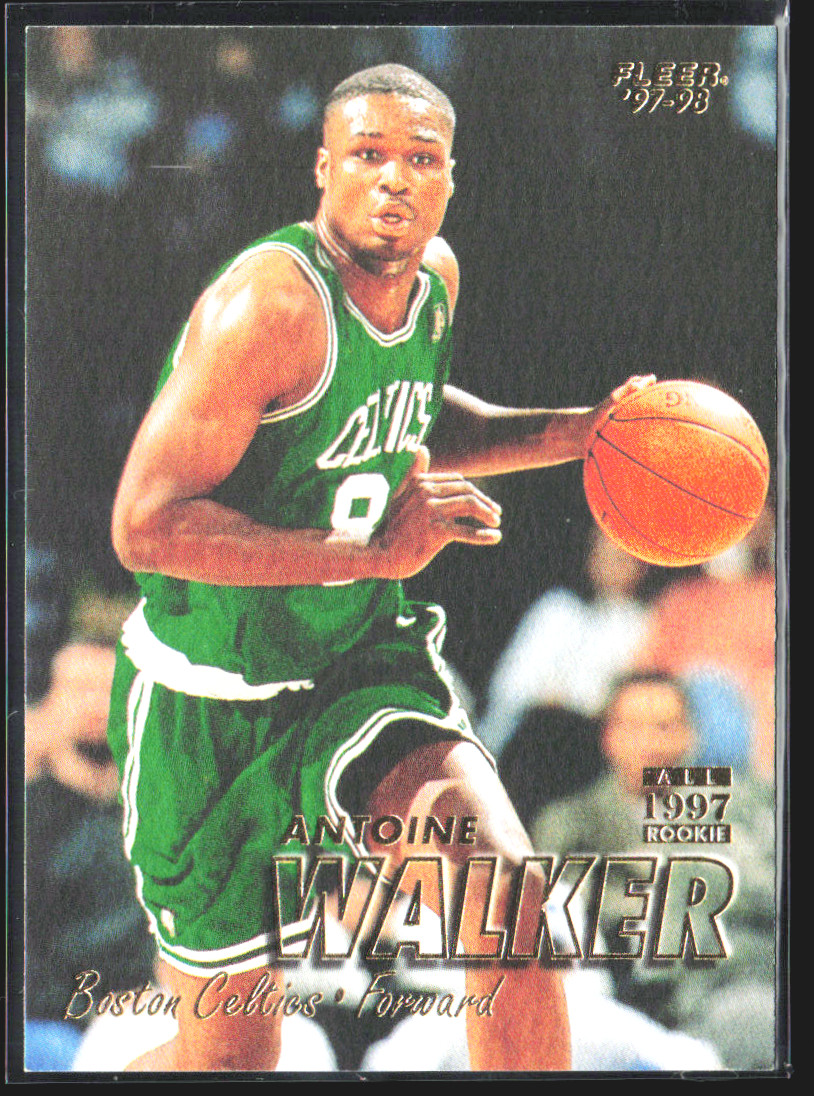 1997 Fleer Antoine Walker #8 RC