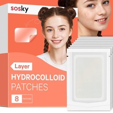 Large Pimple Patches XL Hydrocolloid Acne Patches for  Body Cystic Pimple  ...