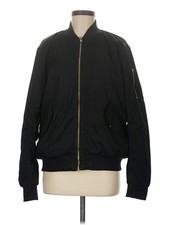 H M Women Black Jacket 8