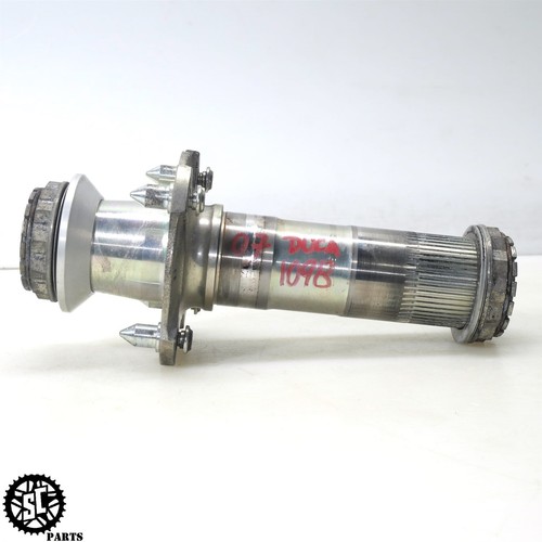 07 08 DUCATI 1098 REAR AXLE SPINDLE WHEEL NUT D01