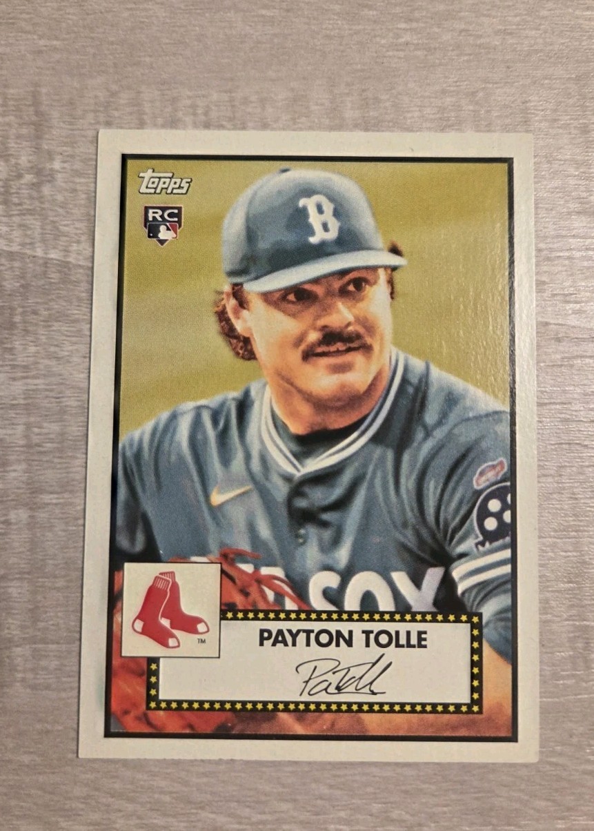 2026 Topps Series 1 Baseball SSP 1952 Variation #15 Payton Tolle RC