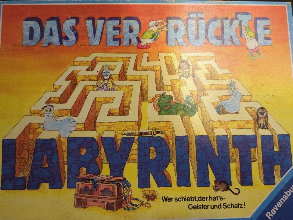 Ravensburger Das verrückte Labyrinth Brettspiel Familienspiel Strategiespiel