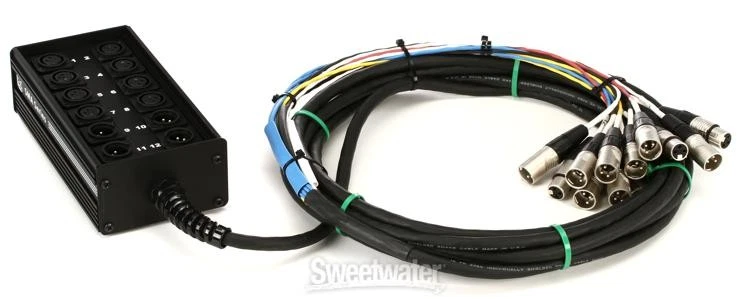 Pro Co SMA0804FBX-25 StageMaster 8x4 Stage Snake with XLR Returns - 25' - Image 4 of 4