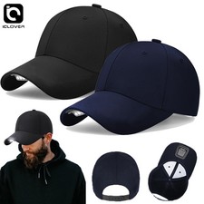 Baseball Cap With LED Light Headlamp Hat USB Rechargeable Night Outdoor Fishing