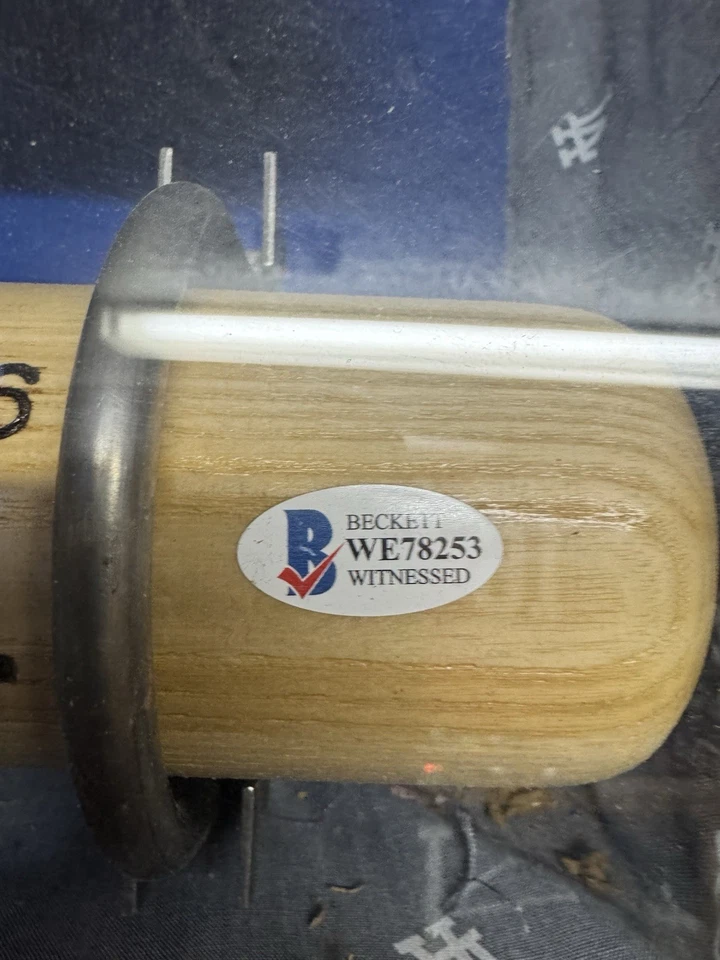 KIRK GIBSON DODGERS TIGERS FIRMADO LOUISVILLE SLUGGER MODELO DE JUEGO BATE CERTIFICADO DE AUTENTICIDAD WE78253 Foto 2 de 2