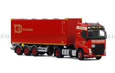 WSI 1/50 for VOLVO FH4 GLOBETROTTER 4X2 CONTAINER TRAILER 3 AXLE 30 FT BULK
