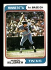 1974 Topps #400 Harmon Killebrew Twins VG+ *6e