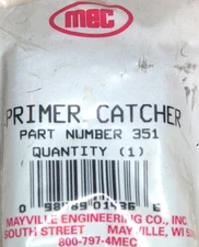 MEC Primer Catch Tray #351 / #100351