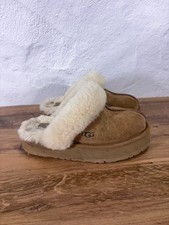 UGG Women's Disquette Platform Slide Slippers Brown - Size US 6