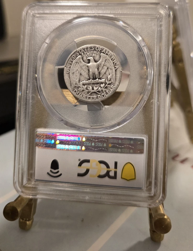 1945 Washington Quarter- PCGS VG10 - Image 2 of 2