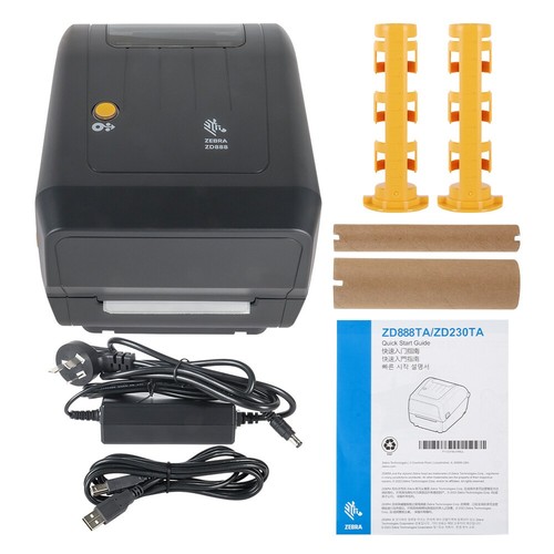 Impresora de escritorio Zebra ZD888TA transferencia térmica + USB térmica directa 203/300DPI - Imagen 8 de 8