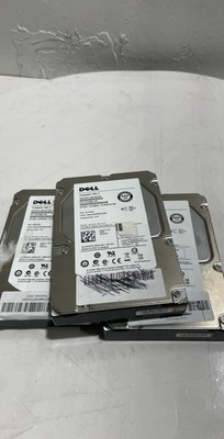 Dell Cheetah ST3600057SS 600GB S/N 6SL93JKC 3.5'' SAS Hard Drive Lot of 3