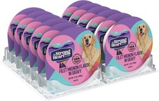 A Strong Heart Wet Dog Food Cups, Filet Mignon Flavor 3.5 Ounce (Pack of 12)  5.65 per gallon