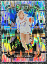 Sophie Cunningham 2024 Panini Select WNBA #71 Concourse Flash Prizm - Mercury