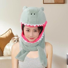 Dinosaur Shaped Headgear Hat Soft Novelty Cosplay for Dressing up Gift Carnivals