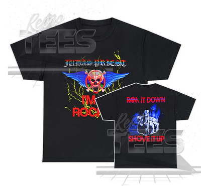 Judas Priest 1988 I m  Rocker! Ramm Itt Downn Era shirt