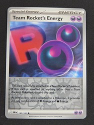 Team Rocket's Energy 182/182 Destined Rivals Reverse Holo