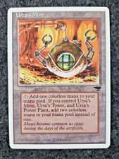 Urza's Mine (Clawed Sphere) Magic: Chronicles White Border 1995 (DS3D1L9)