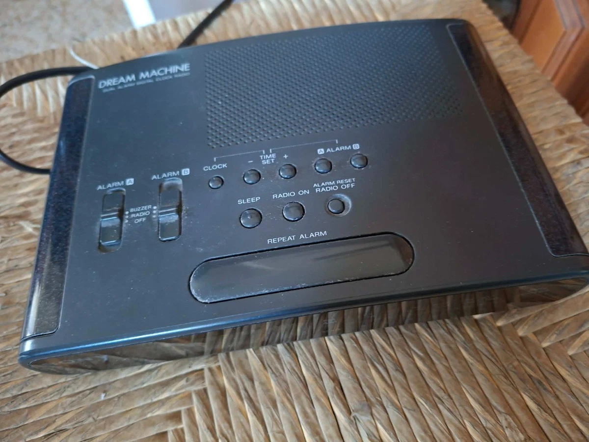 Radio despertador vintage sony icf-c425 dream machine