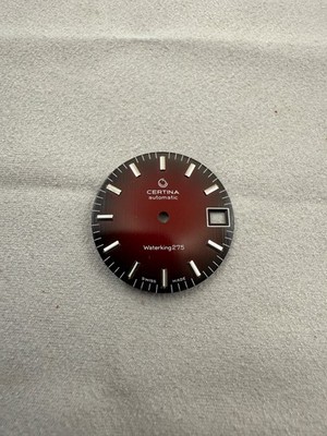 Certina Waterking 275 Red Dial