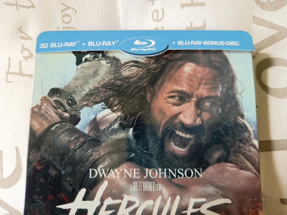 ‼️Hercules - 3D Limited Steelbook Geprägt Blu-Ray + 2D Version + Bonus Disc‼️Top - Bild 2 von 4