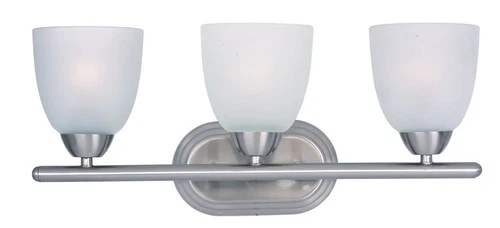 Maxim Lighting 11313FTSN Axis 3-Light Bath Vanity in Satin Nickel Finish - Picture 2 of 2