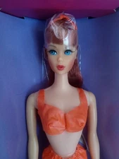 Vintage RARE REDHEAD Titian TNT Barbie OB OSS wrist tag x-stand booklet sticker