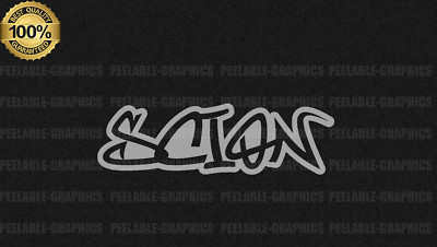Fits SCION Graffiti OUTLINE Decal Vinyl Sticker Race Toyota TRD XB TC IQ XD