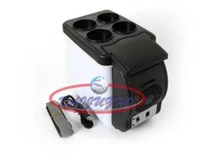 12v 6L Compact Refridgerator Cooler Warmer Fridge Car Small Refrigerator #F8