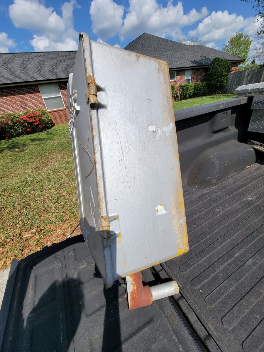 Vintage Traffic Control Box Eagle Signal Light | eBay